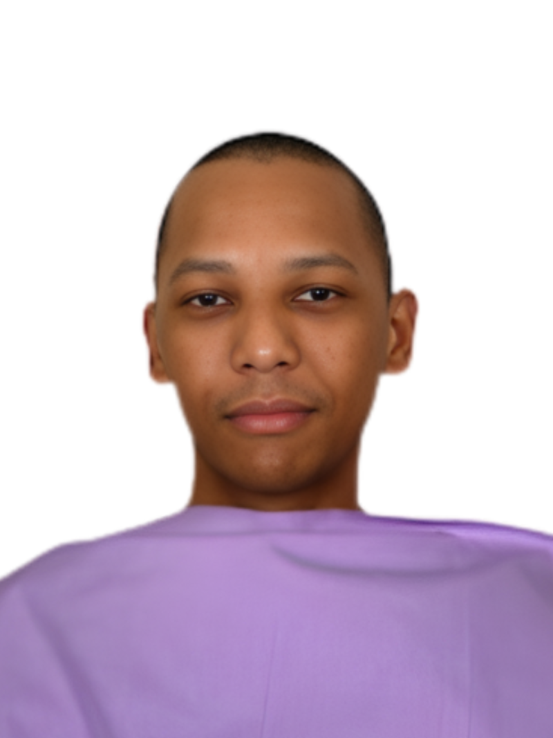 Person 5 with a colour that doesn't harmonise with their skin tone