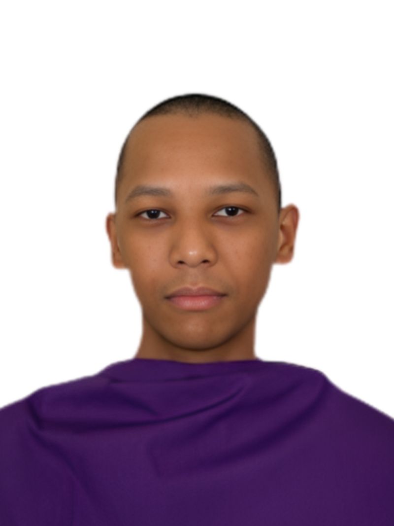 Person 5 with a colour that harmonises with their skin tone